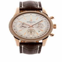 Breitling Transocean Chronograph Mens watch Unisex Automatic Rose gold RB015253 G738