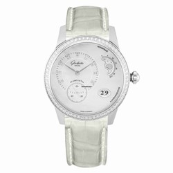 Glashtte Original PanoMatic Luna Womens watch Automatic Steel 1-90-12-01-12-01 or 90-12-01-12-01