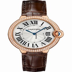 Cartier Ballon Bleu 40mm Mens watch Unisex Manual winding Rose gold WE902055