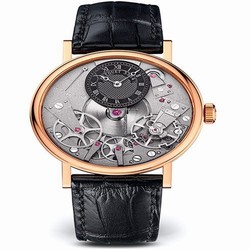 Breguet Tradition Mens watch Unisex Manual winding Rose gold 7027BR G9 9V6