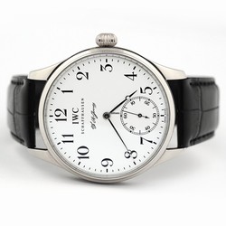 IWC Portuguese Hand-Wound Mens watch Unisex Manual winding Platinum IW544202