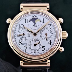 IWC Da Vinci Perpetual Calendar Mens watch Unisex Automatic Yellow gold IW3754