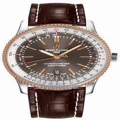 Breitling Navitimer Mens watch Unisex Automatic Gold Steel u17326211m1p2