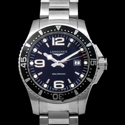 Longines HydroConquest Mens watch Unisex Quartz Steel L37304566
