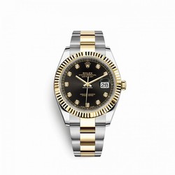 Rolex Datejust 41 Mens watch Unisex Gold Steel Automatic 1263330005