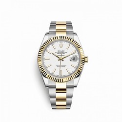 Rolex Datejust 41 Mens watch Unisex Gold Steel Automatic 1263330015