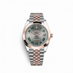 Rolex Datejust 41 Mens watch Unisex Gold Steel Automatic 1263010016
