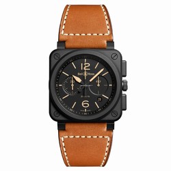 Bell & Ross BR 03-94 Chronographe Mens watch Unisex Automatic Ceramic BR0394HERICE