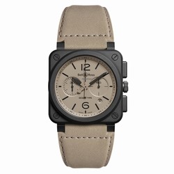 Bell & Ross BR 03-94 Chronographe Mens watch Unisex Automatic Ceramic BR0394DESERTCE