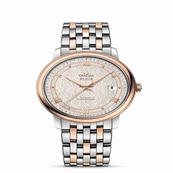 Omega De Ville Prestige Mens watch Unisex Automatic Gold Steel 424.20.40.20.02.003