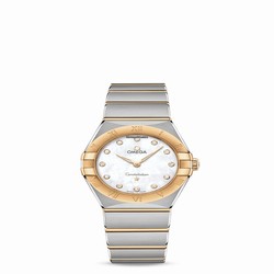 Omega Constellation Womens watch Quartz Gold Steel 131.20.28.60.55.002