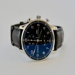 IWC Portuguese Chronograph Mens watch Unisex Automatic Steel IW371438
