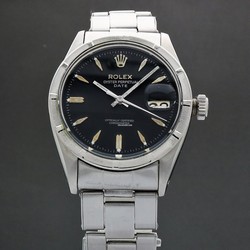 Rolex Oyster Perpetual Date Mens watch Unisex Steel Automatic 6535