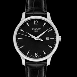 Tissot Tradition Mens watch Unisex Quartz Steel T063.610.16.057.00