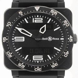 Bell & Ross BR 03 Mens watch Unisex Quartz Steel BR03-88-S