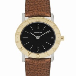 Bulgari Bulgari Mens watch Unisex Quartz Gold Steel BB 30 SGLD