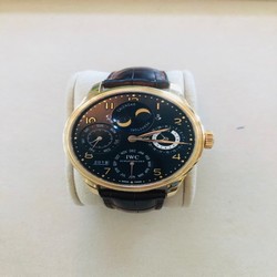 IWC Portuguese Perpetual Calendar Mens watch Unisex Automatic Rose gold IW5021