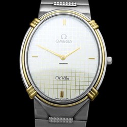 Omega De Ville Mens watch Unisex Quartz Gold Steel AB 2