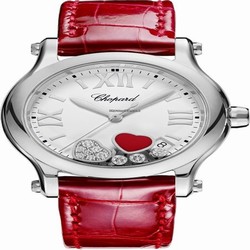 Chopard Happy Sport Womens watch Quartz Steel 278582-3005 Happy Heart