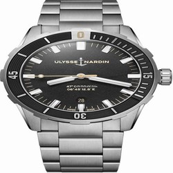 Ulysse Nardin Mens watch Unisex Automatic Steel 8163-175-7M 92