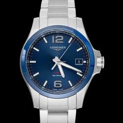 Longines Conquest Mens watch Unisex Quartz Steel L37194966
