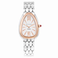 Bulgari Serpenti Mens watch Unisex Quartz Gold Steel 103144 SP33WSPG