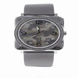 Bell & Ross BR S Mens watch Unisex Quartz BRS-CAMO-ST-LGD