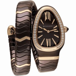 Bulgari Serpenti Womens watch Quartz Ceramic 103060 SPC35C11GDC11CG.1T