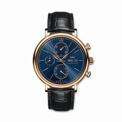 IWC Portofino Chronograph Mens watch Unisex Automatic Rose gold IW391035