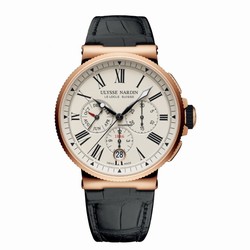 Ulysse Nardin Marine Chronograph Mens watch Unisex Automatic Rose gold 1532150 40
