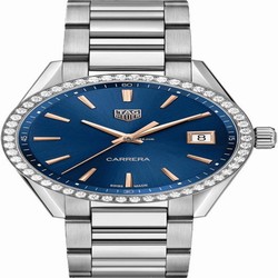 TAG Heuer Carrera Lady Womens watch Quartz Steel wbk1317.ba0652