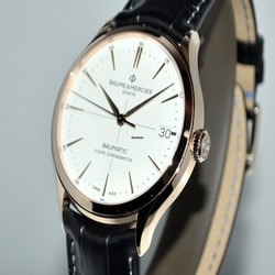 Baume & Mercier Clifton Mens watch Unisex Automatic Rose gold MOA10469
