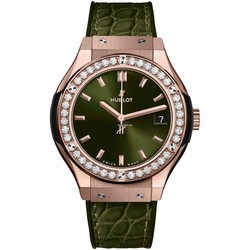 Hublot Classic Fusion Quartz Womens watch Quartz Rose gold 581.OX.8980.LR.1104