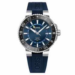 Oris Aquis GMT Date Mens watch Unisex Automatic Steel 01 798 7754 4135-07 4 24 65EB