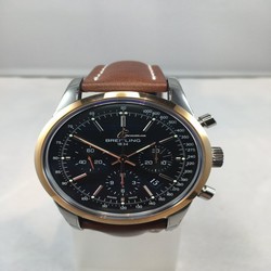 Breitling Transocean Chronograph Mens watch Unisex Automatic Steel UB015212 BC74
