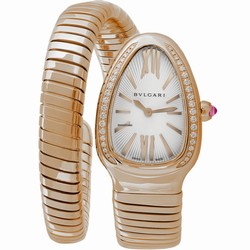 Bulgari Serpenti Womens watch Quartz Rose gold 103003 SPP35C14GDG.1T.1T
