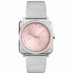 Bell & Ross BR S Womens watch Quartz Steel BRS-EP-ST-LGD SST
