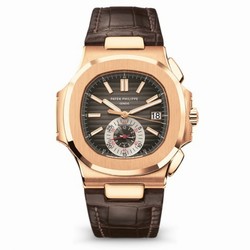 Patek Philippe Nautilus Mens watch Unisex Automatic Rose gold 5980R001