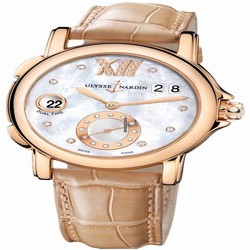 Ulysse Nardin Dual Time Womens watch Automatic Rose gold 246-22B 391