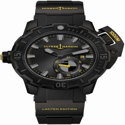 Ulysse Nardin Mens watch Unisex Automatic Titanium 3203-500LE-3 Black-OMW