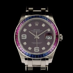 Rolex Pearlmaster Mens watch Unisex White gold Automatic 86349SAFUBL