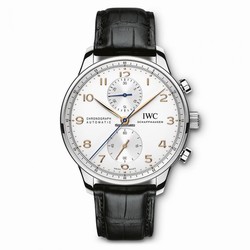 IWC Portuguese Chronograph Mens watch Unisex Automatic Steel IW371604