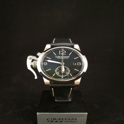 Graham Chronofighter 1695 Mens watch Unisex Automatic Steel 2CXAS