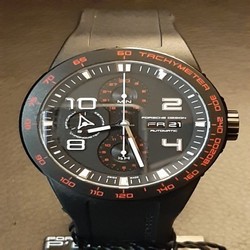 Porsche Design Flat Six Mens watch Unisex Automatic Steel P6340.43.43.169