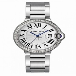 Cartier Ballon Bleu 33mm Womens watch Automatic Steel W4BB0016