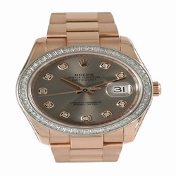 Rolex Datejust 36 Mens watch Unisex Rose gold Automatic 116285BBR
