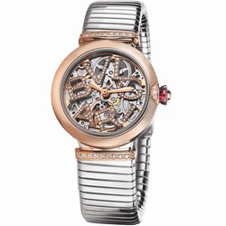 Bulgari Lucea Womens watch Automatic Gold Steel 103093 LU33SKD1SPGS.T