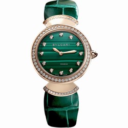 Bulgari Womens watch Quartz Rose gold 103119 DVP30MALGLD 12