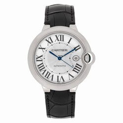 Cartier Ballon Bleu 42mm Mens watch Unisex Automatic White gold W6901351