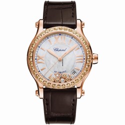 Chopard Happy Sport Womens watch Automatic Rose gold 274808-5020